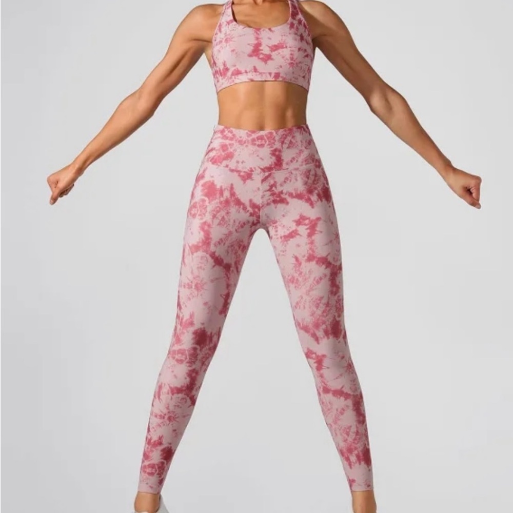 Lorna Jane Tie Dye Core Full Length Leggings - Picture 2 of 10